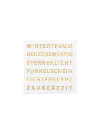 RAEDER | Servilletas navideñas de 33x33 cm | 